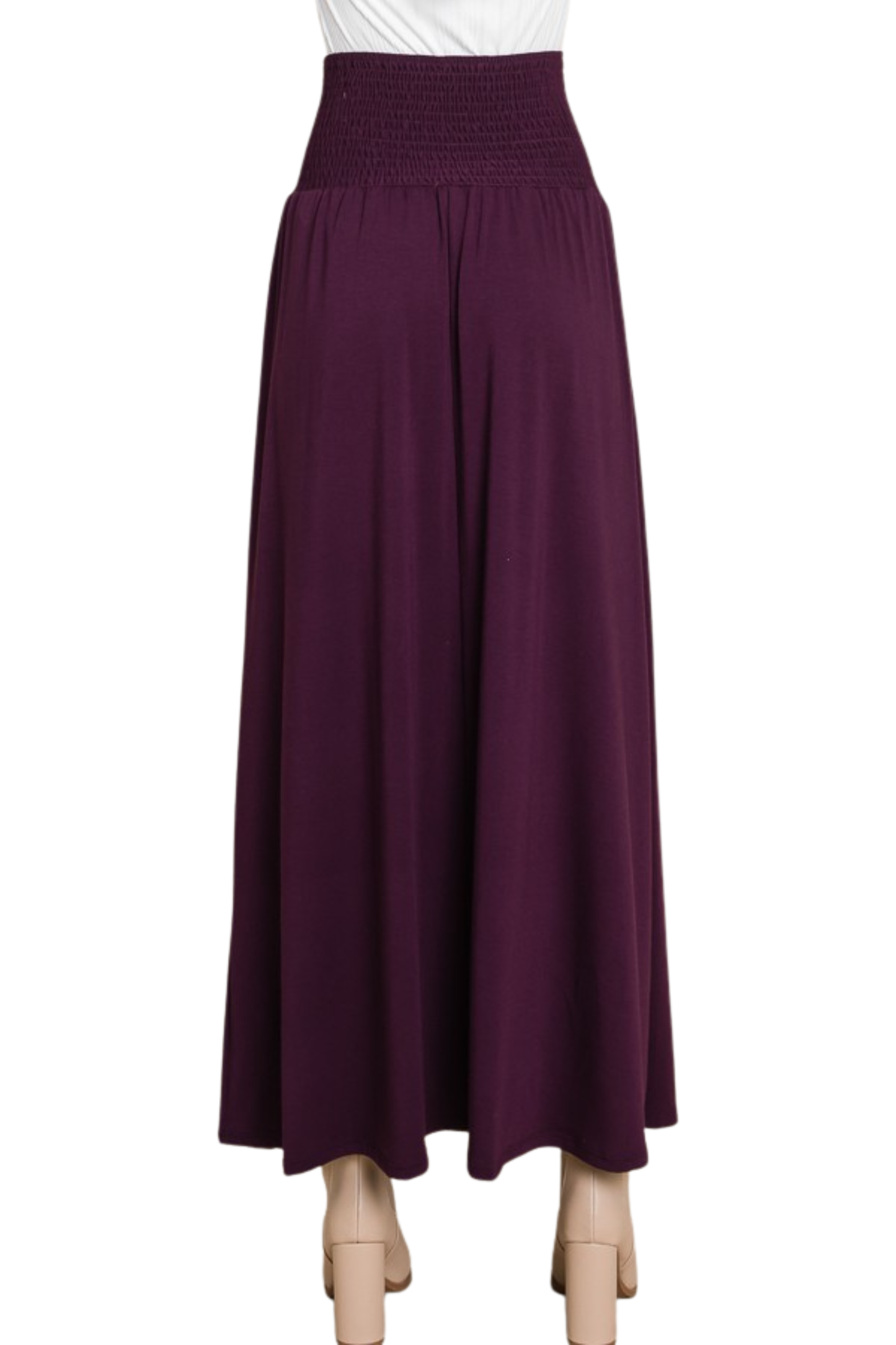 Smocked Waist Maxi Skirt or Dress