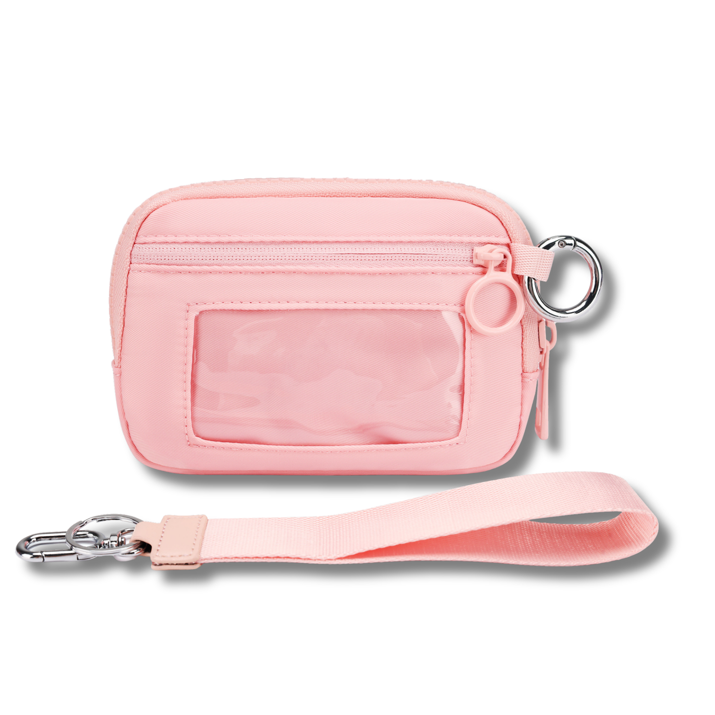 Weatherproof 3 Zip Wallet with Wristlet Strap