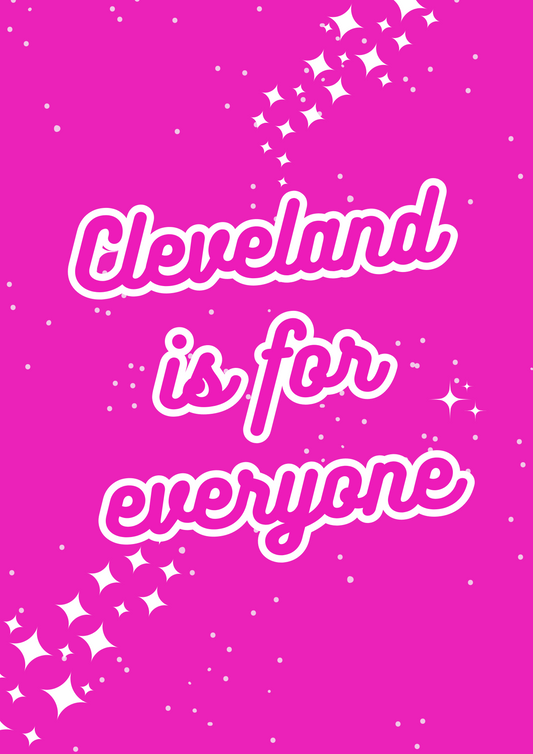 Cleveland is for Everyone Postcard