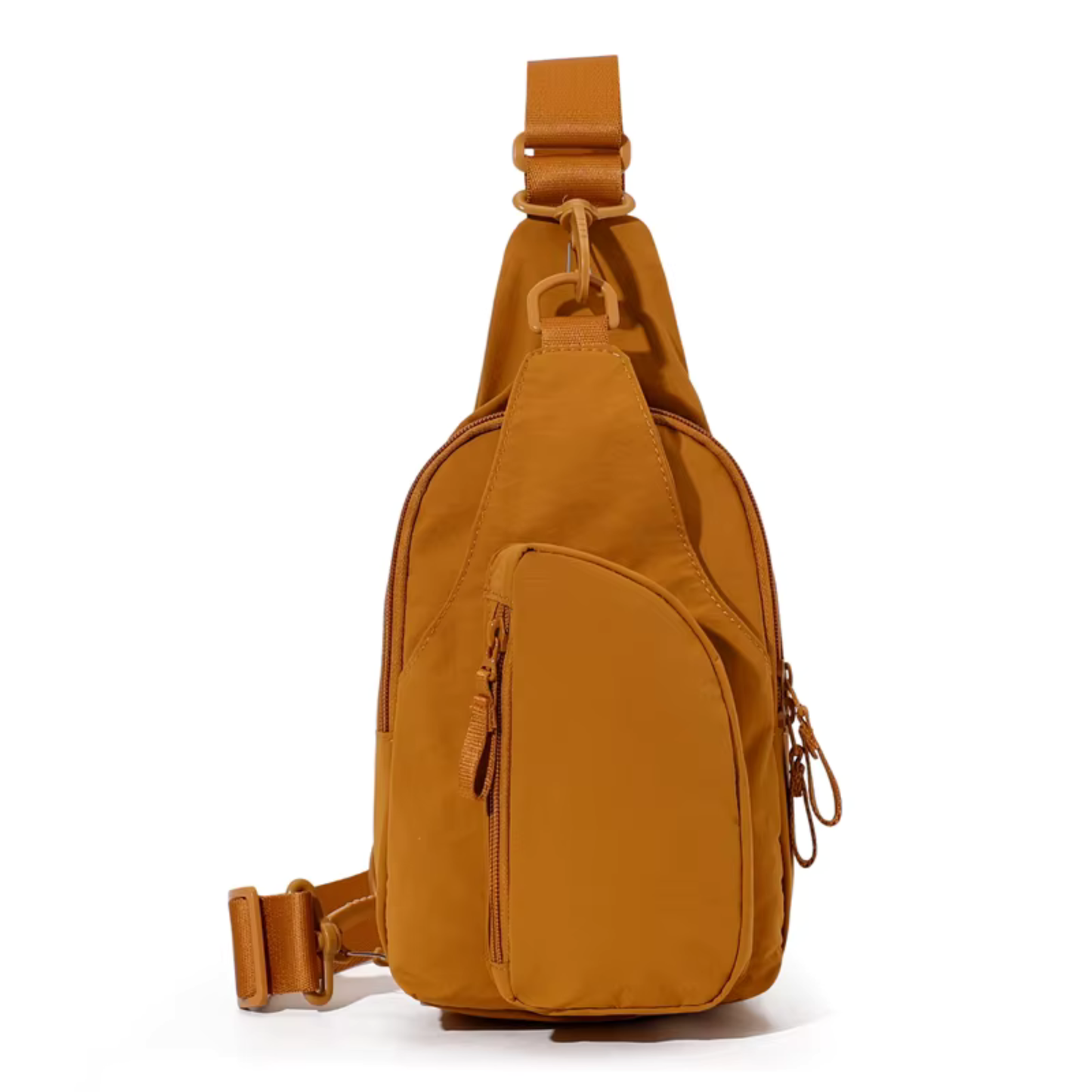 Gender Neutral Nylon Sling Cross Body Bag