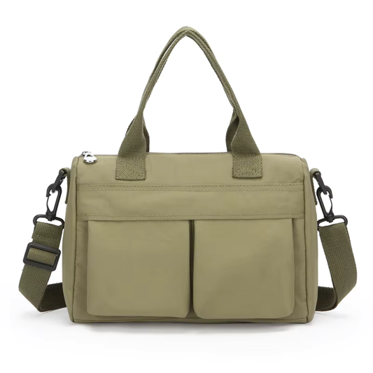 The "Fits Everything" Sporty Compact Nylon Messenger Bag