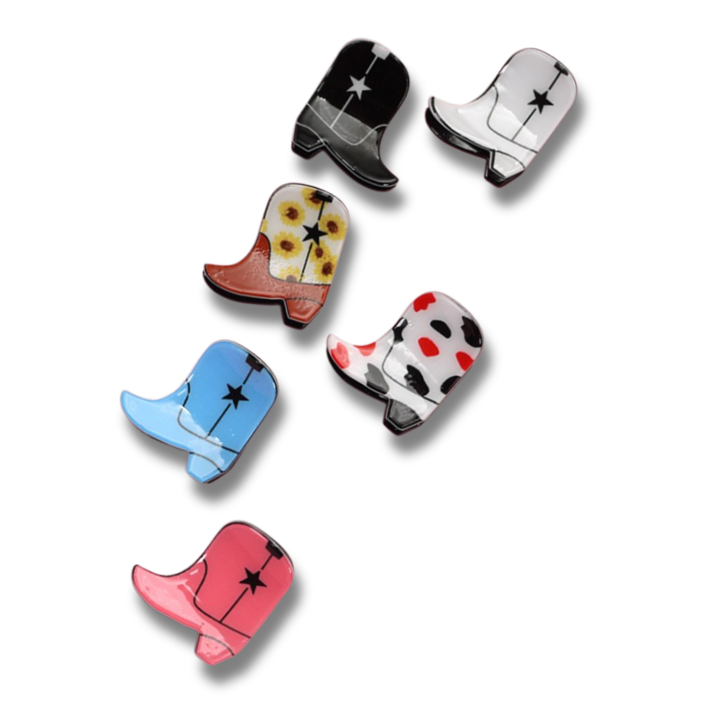 Cowgirl Boot Mini Clips Bundle