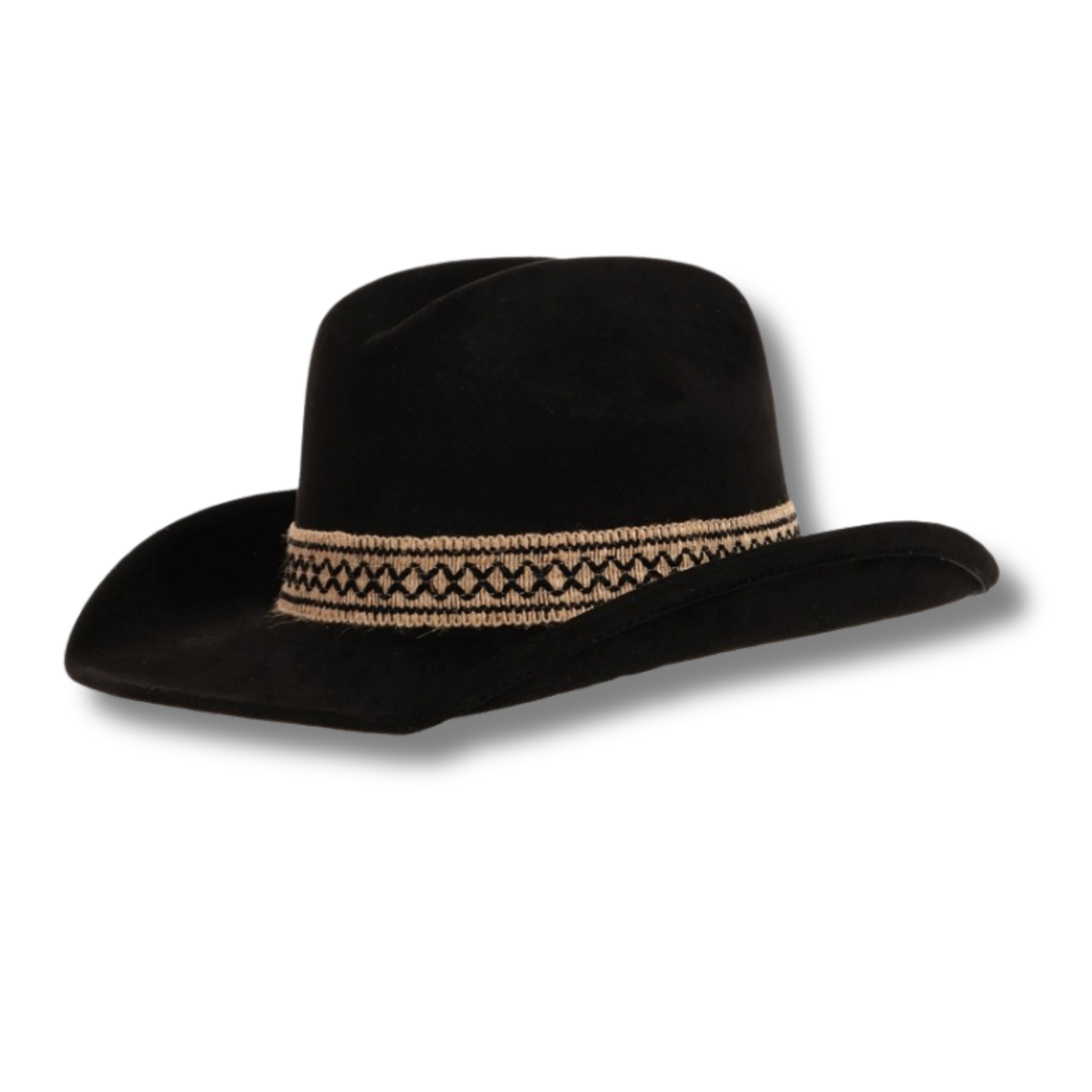 Ornate Band Western Cowboy Hat