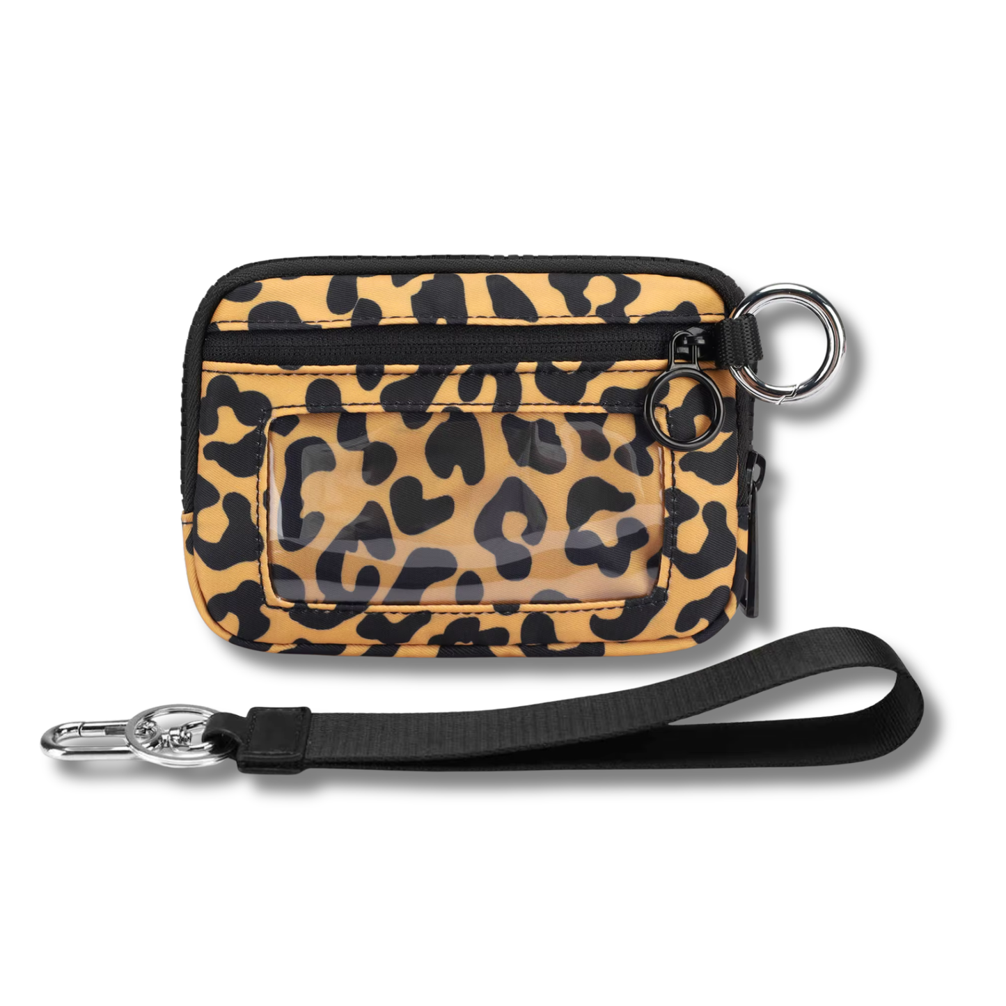 Weatherproof 3 Zip Wallet with Wristlet Strap