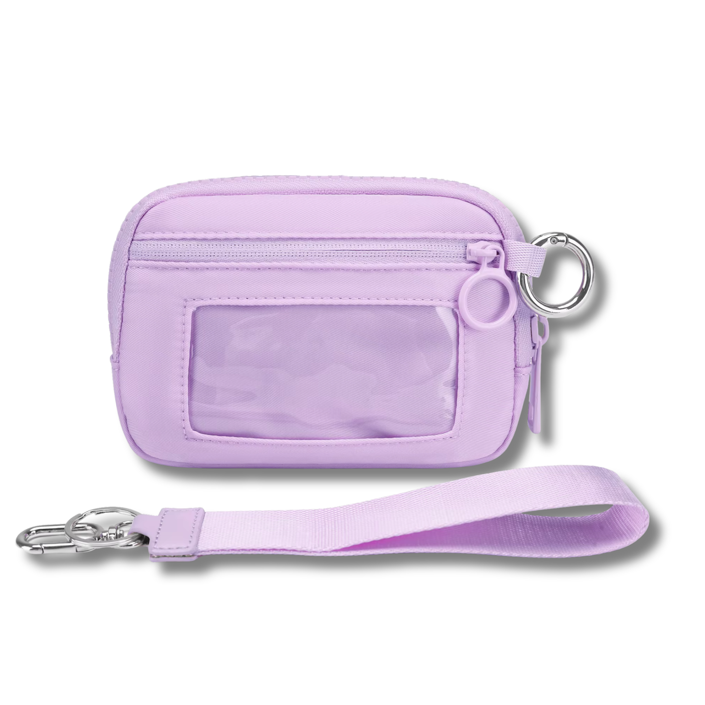Weatherproof 3 Zip Wallet with Wristlet Strap