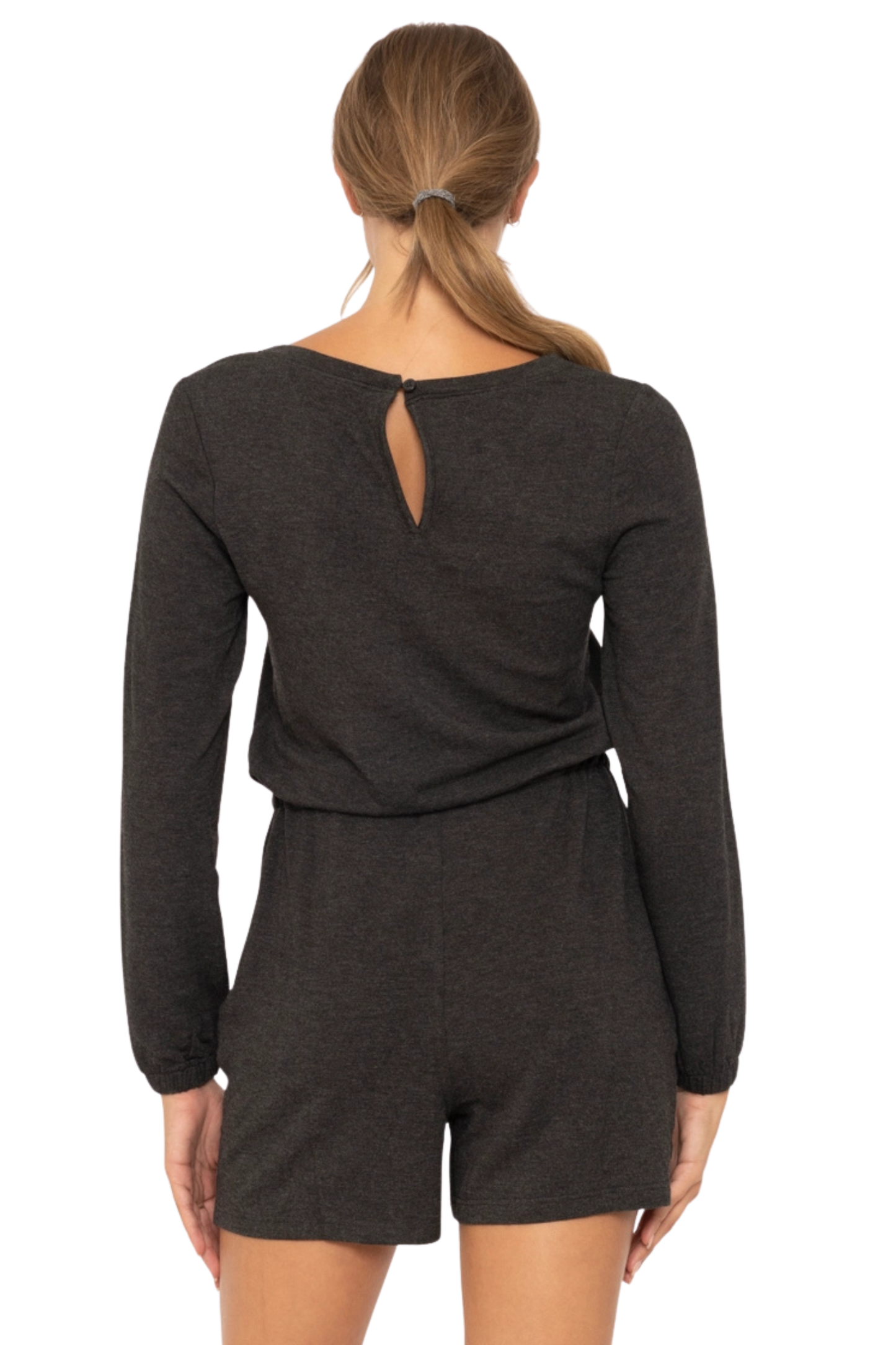 Cozy Long Sleeve Lounge Romper
