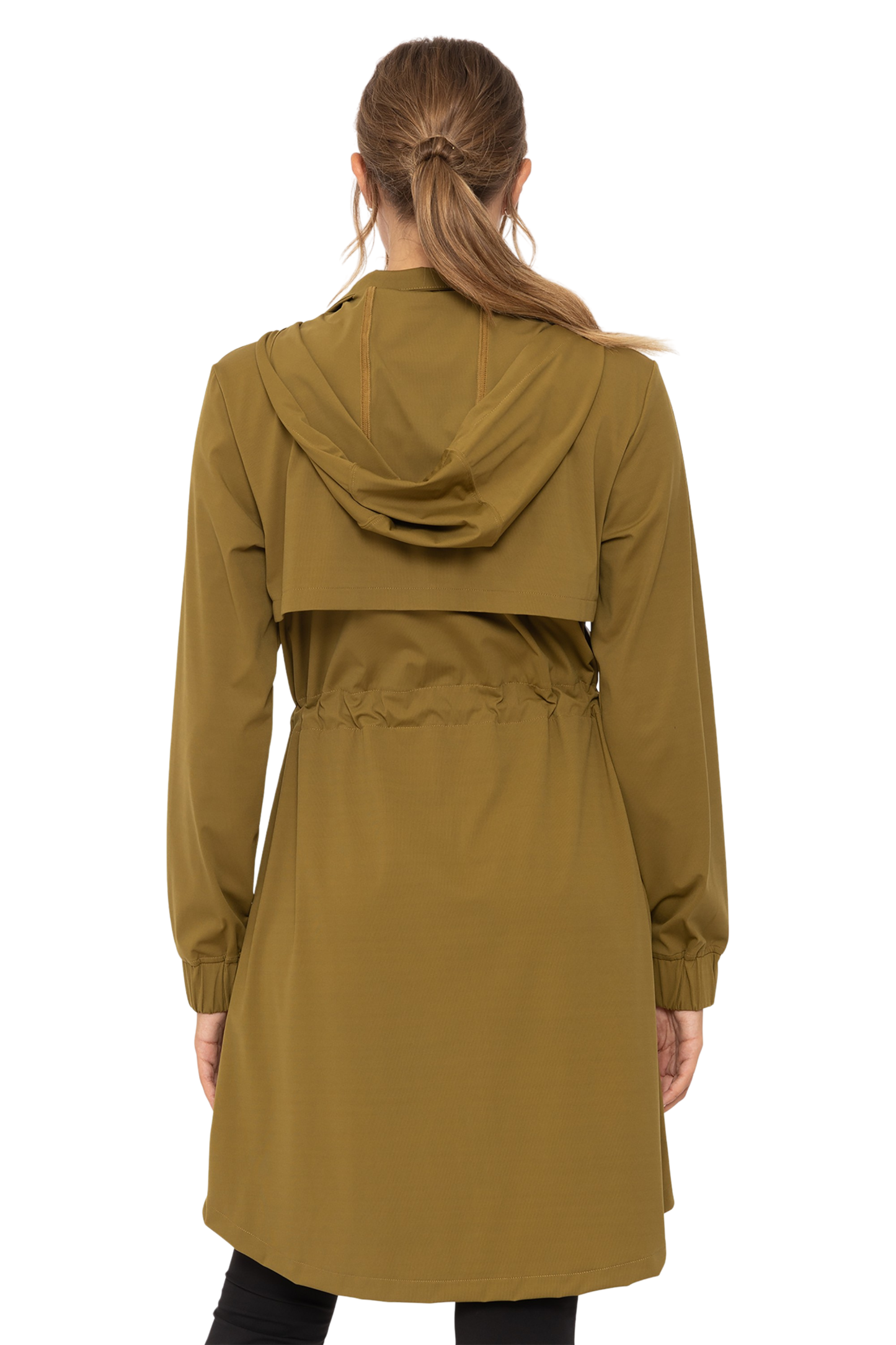 Mock Neck Longline Active Jacket