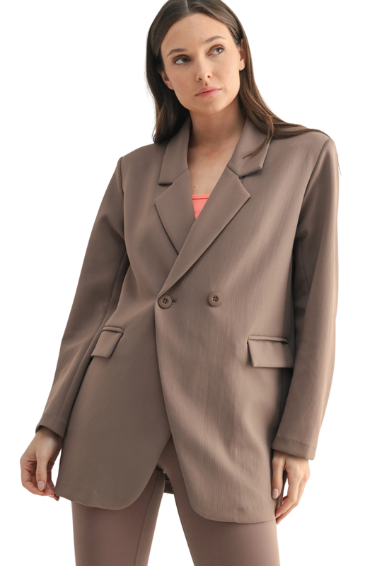 Oversized Double Breasted Blazer