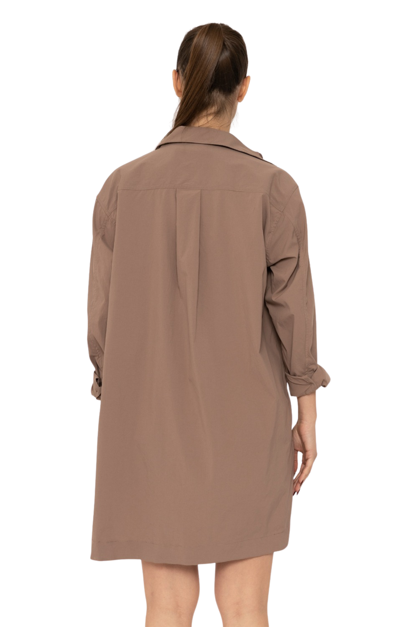 Classic Oversized Button-Up Tunic