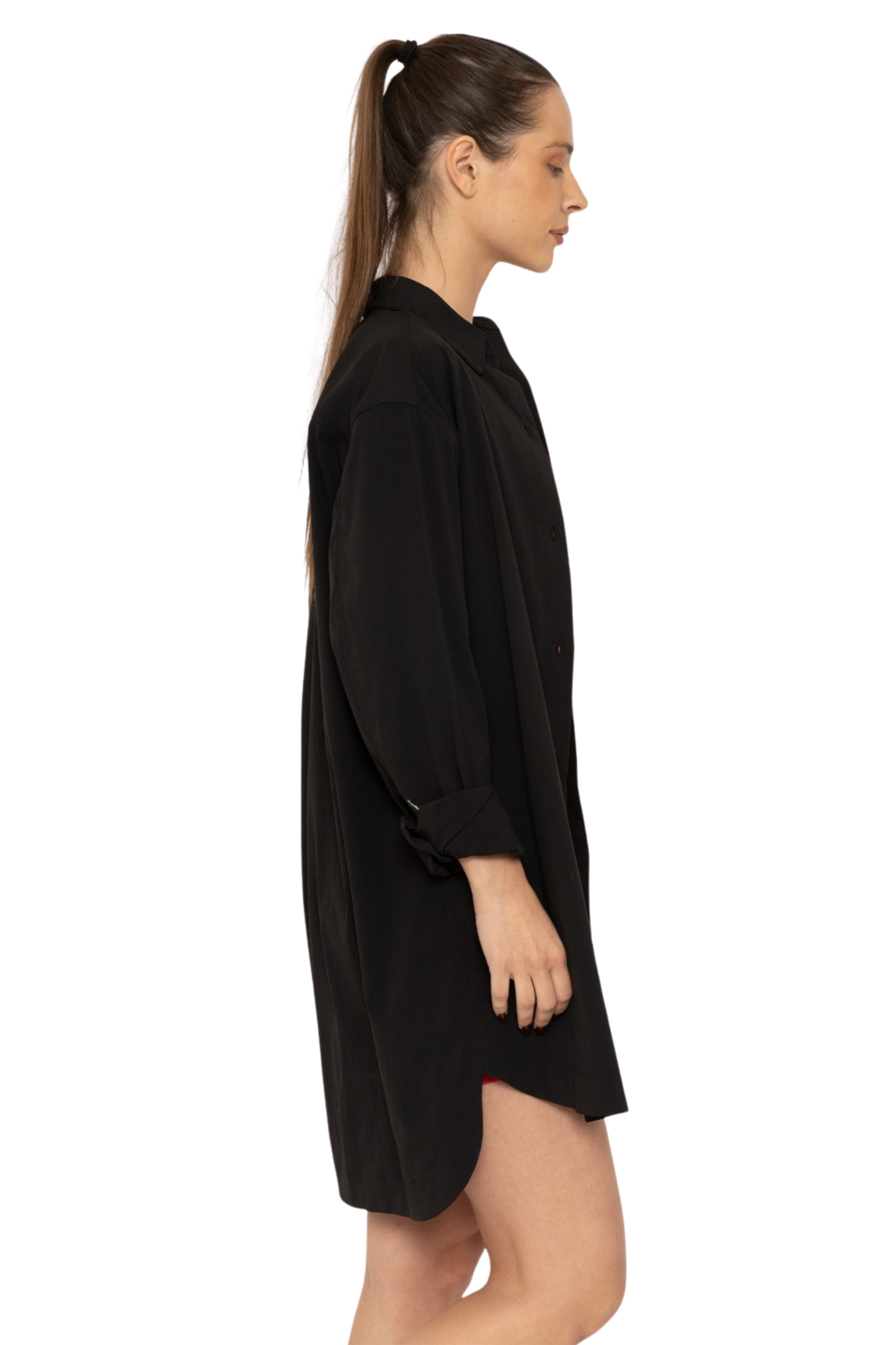 Classic Oversized Button-Up Tunic