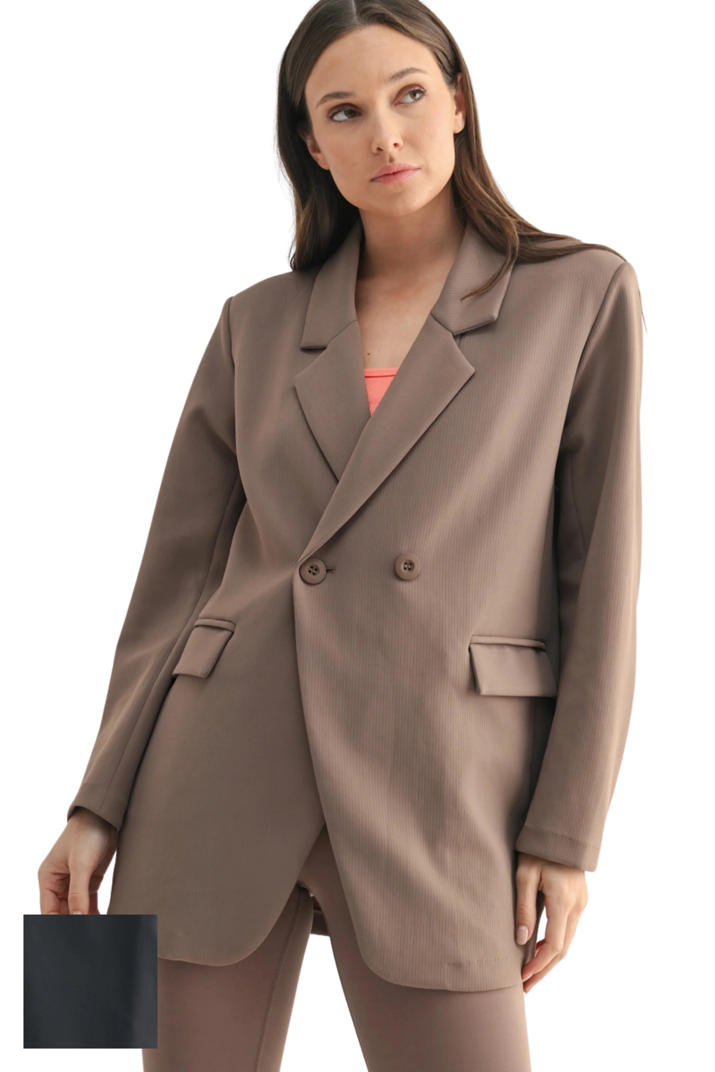 Oversized Double Breasted Blazer