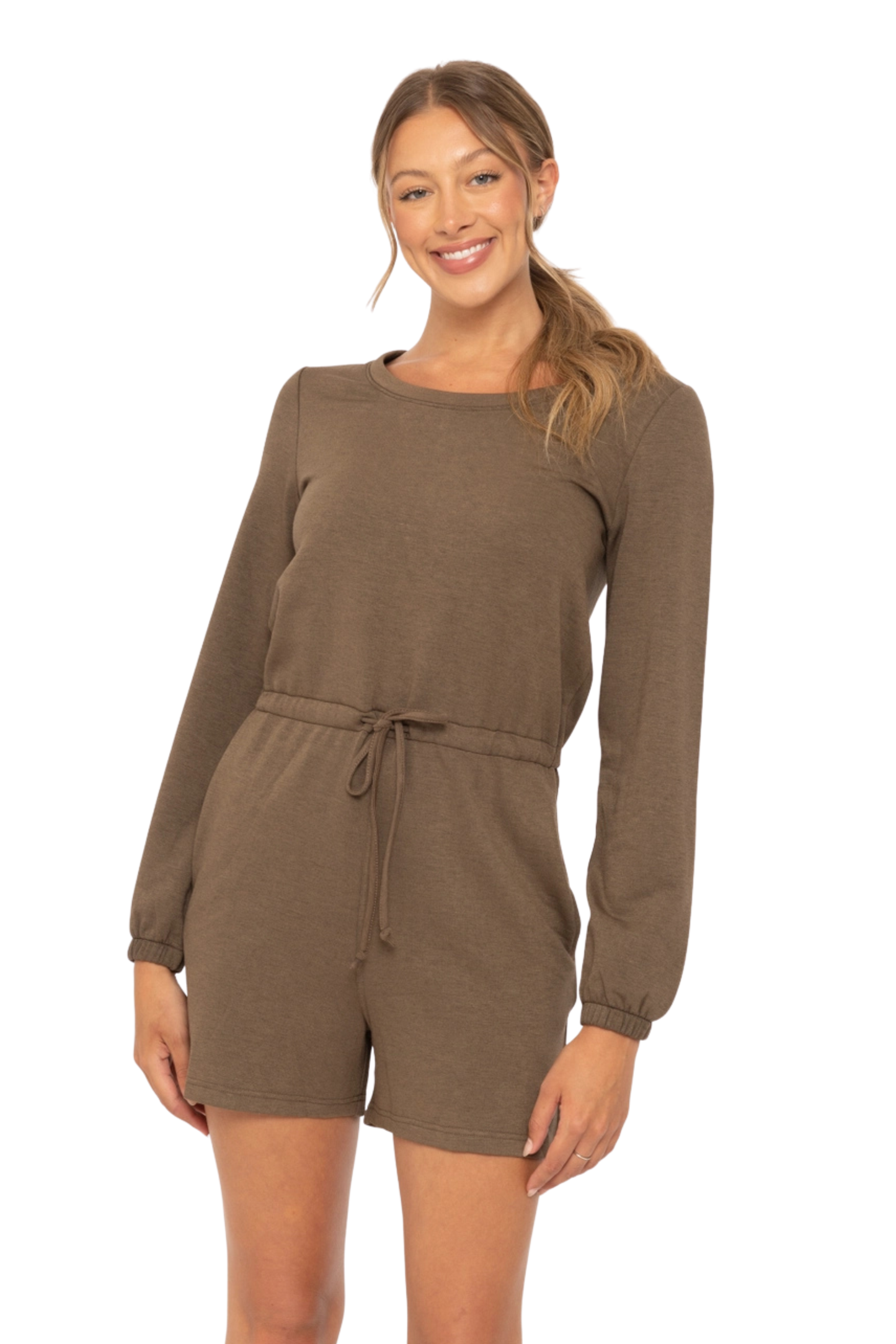 Cozy Long Sleeve Lounge Romper