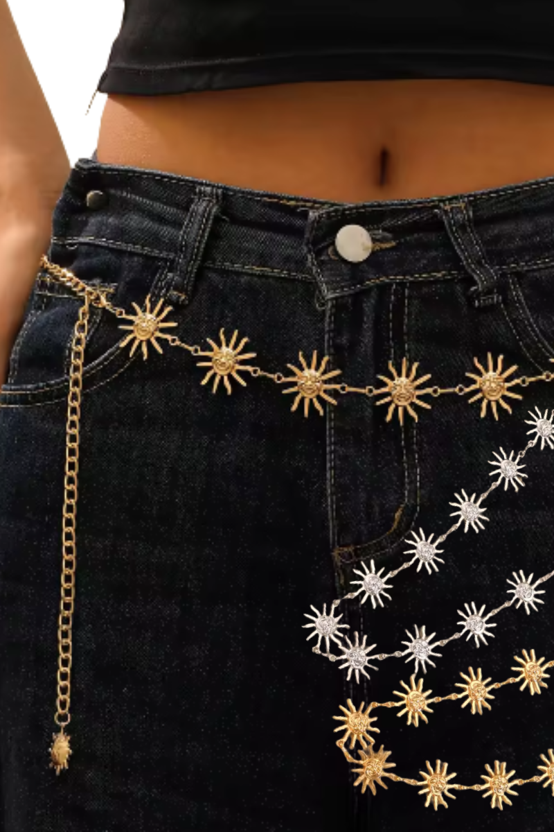 Sunshine Metal Chain Belt
