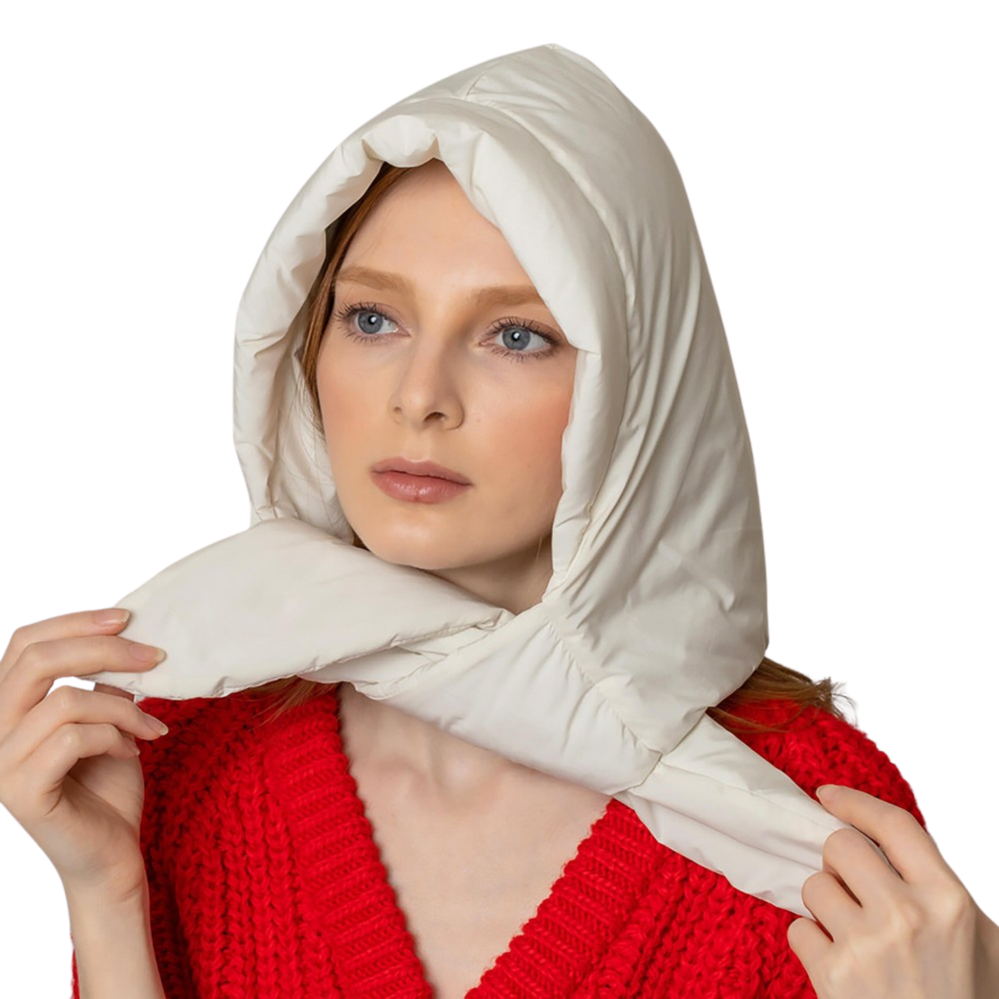 Weatherproof Removable Hood with Tie