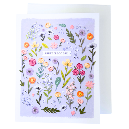 Happy "I Do" Day Wedding Card