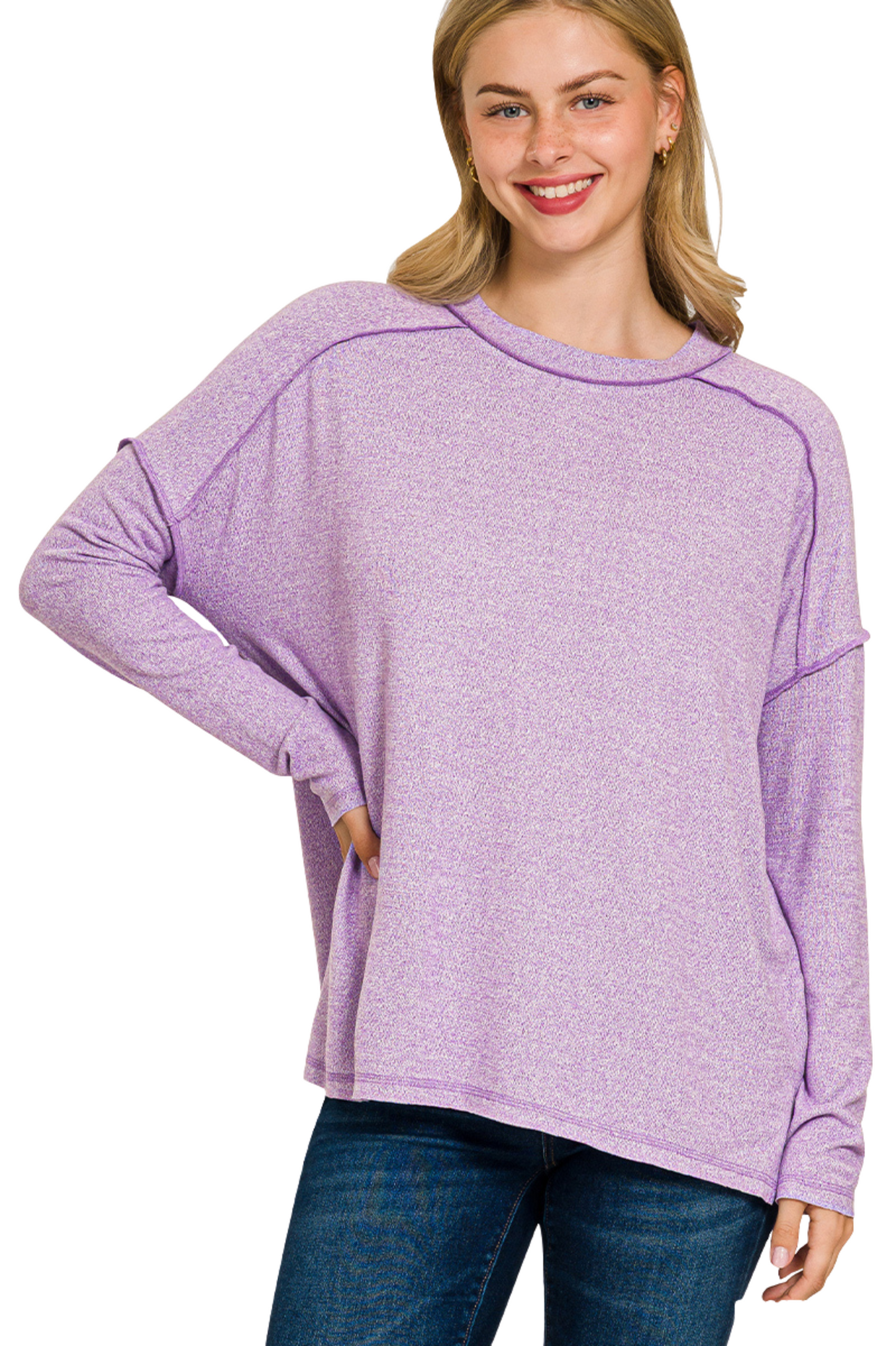 Super Soft & Brushed Long Sleeve Tee