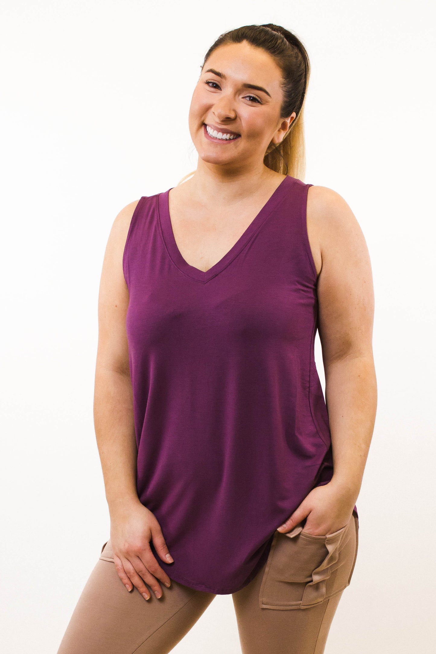 V-Neck Tank Top